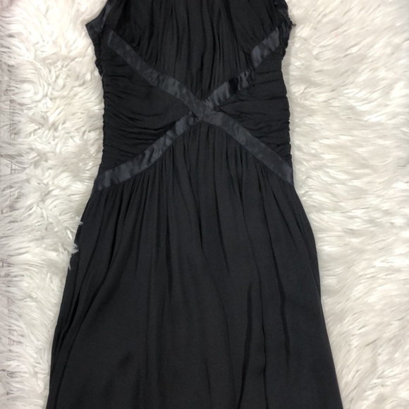 L'Agence Silk Black Marvella Maxi Halter Dress - Picture 8 of 15